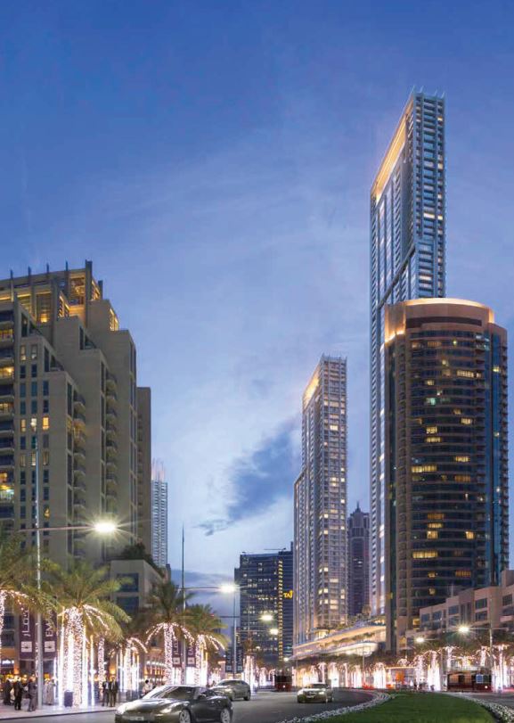 The vibrant life around the boulevard, Forte tower has it all: location, view, life of the city