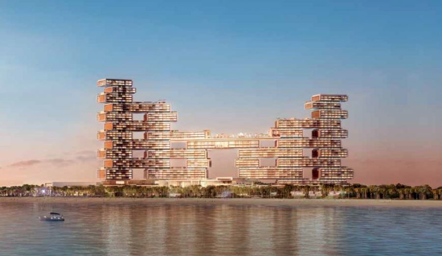 The most spectacular building in Dubai, Royal Atlantis - The Royal Residences, Palm Jumeirah