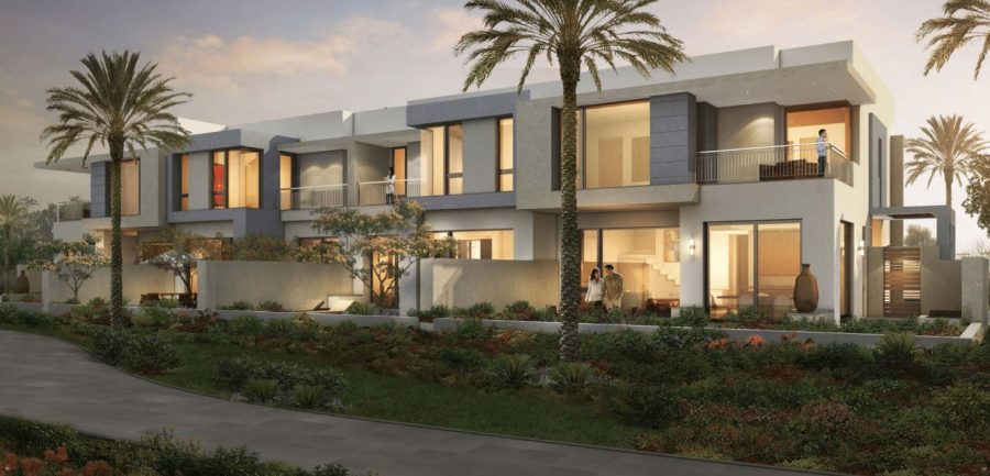 Modern lifestyle in the center of Dubai, Maple Townhouses 