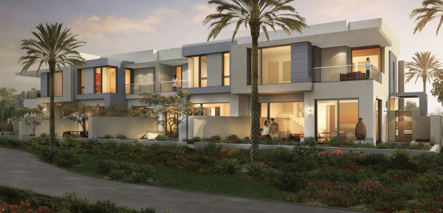 Modern lifestyle in the center of Dubai, Maple Townhouses